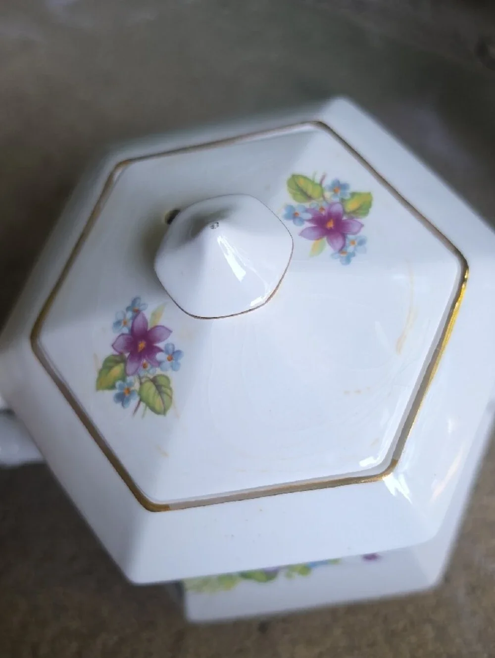 Antique Royal Park Porcelain Teapot